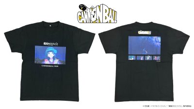 薬屋のひとりごと×CANNONBALL Tシャツ（ブラック）